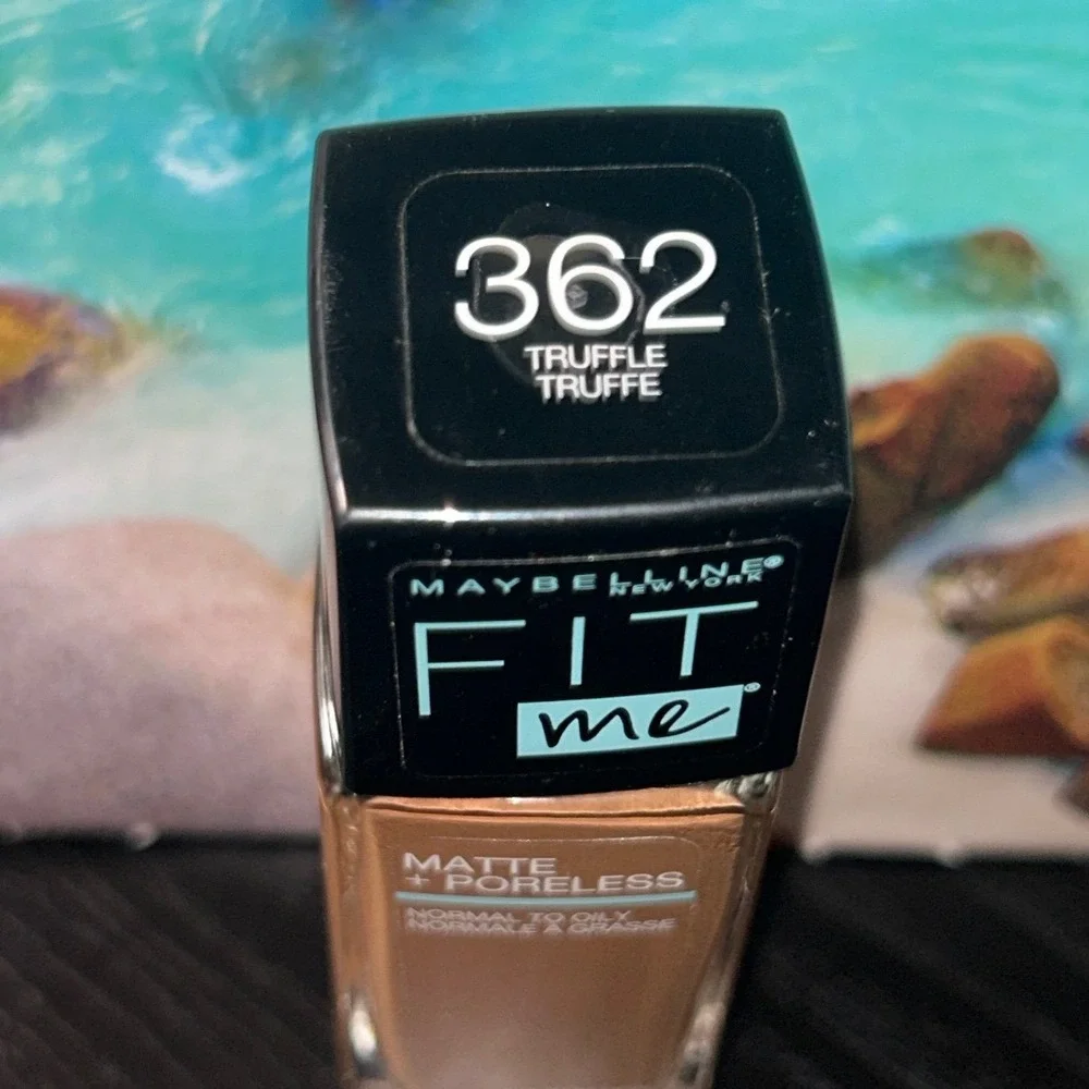 Maybelline Fit Me Matte + Poreless Foundation 362 Truffle 1oz NEW‎